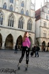 Munster in North Rhine-Westphalia<br />germany a city of 300000 it traces<br />its beginnings back to the middle ages