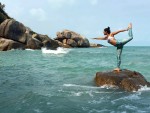 yoga w a view