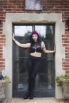 this photo is of the same gal and<br />belongs to this set:<br />http://kungfubreakfast.com/petcemetery