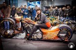 talk about 'girlwatching'<br />she has a commanding audience and i dont<br />think she so hot but then again thats a big crowd<br />with artistic-looking bikes and that may be why<br />that many folks are checking in