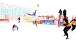 snow volleyball