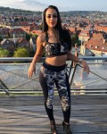 they also make leggings<br />you can definitely tell from the view<br />its from europe and the Mediterranean<br />architecture hints at being from italy