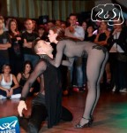 bachata dancer in an