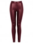 vanessa is wearing Wolford Womens Estella Leggings Faux leather 52% polyester, 48% PU. Price: [amazon]$415.65 made in england